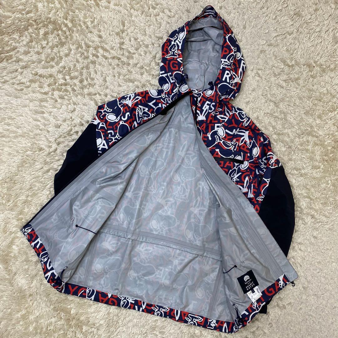 パーリーゲイツ　スヌーピー　ナイロンジャケット　ゴルフウェア　総柄　5