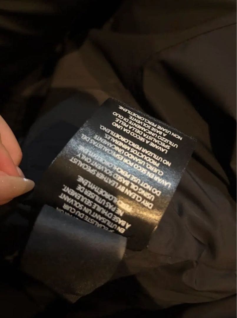 Manage マッカージュ ダウンジャケット ブラック xs