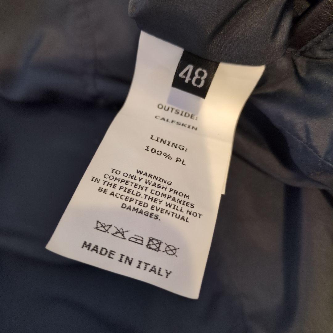 EMMETI エンメティ ブラック レザー シングルライダース 美品