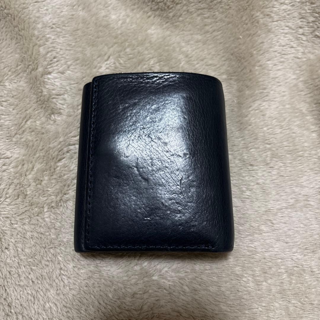 R*n様 エンダースキーマ　ネイビー レザー 三つ折り財布
