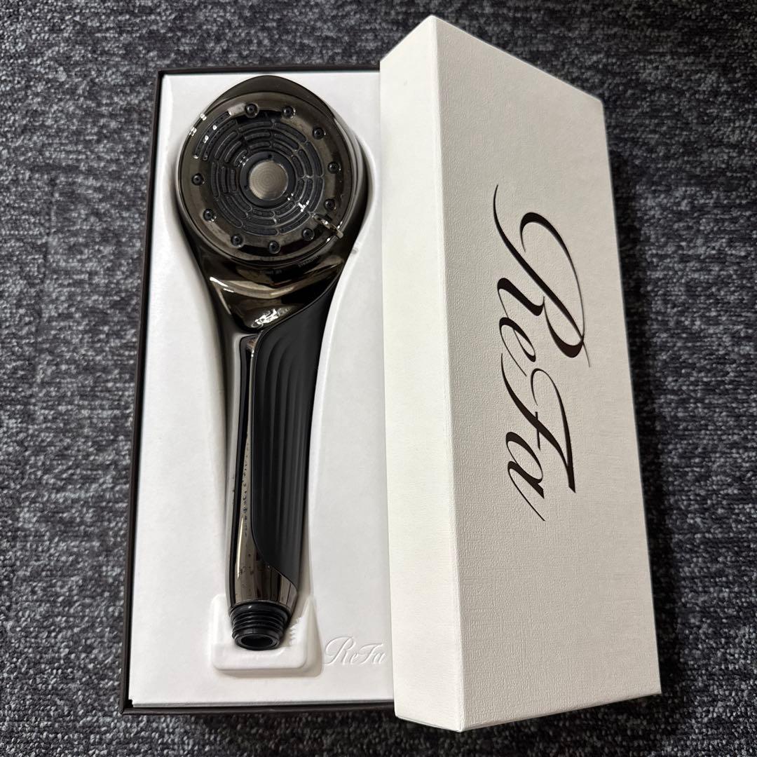 正規品 ReFa ファインバブル U シャワーヘッド ブラック