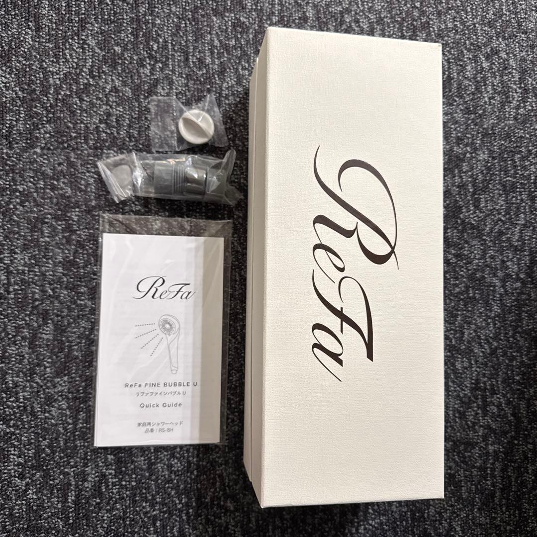 正規品 ReFa ファインバブル U シャワーヘッド ブラック