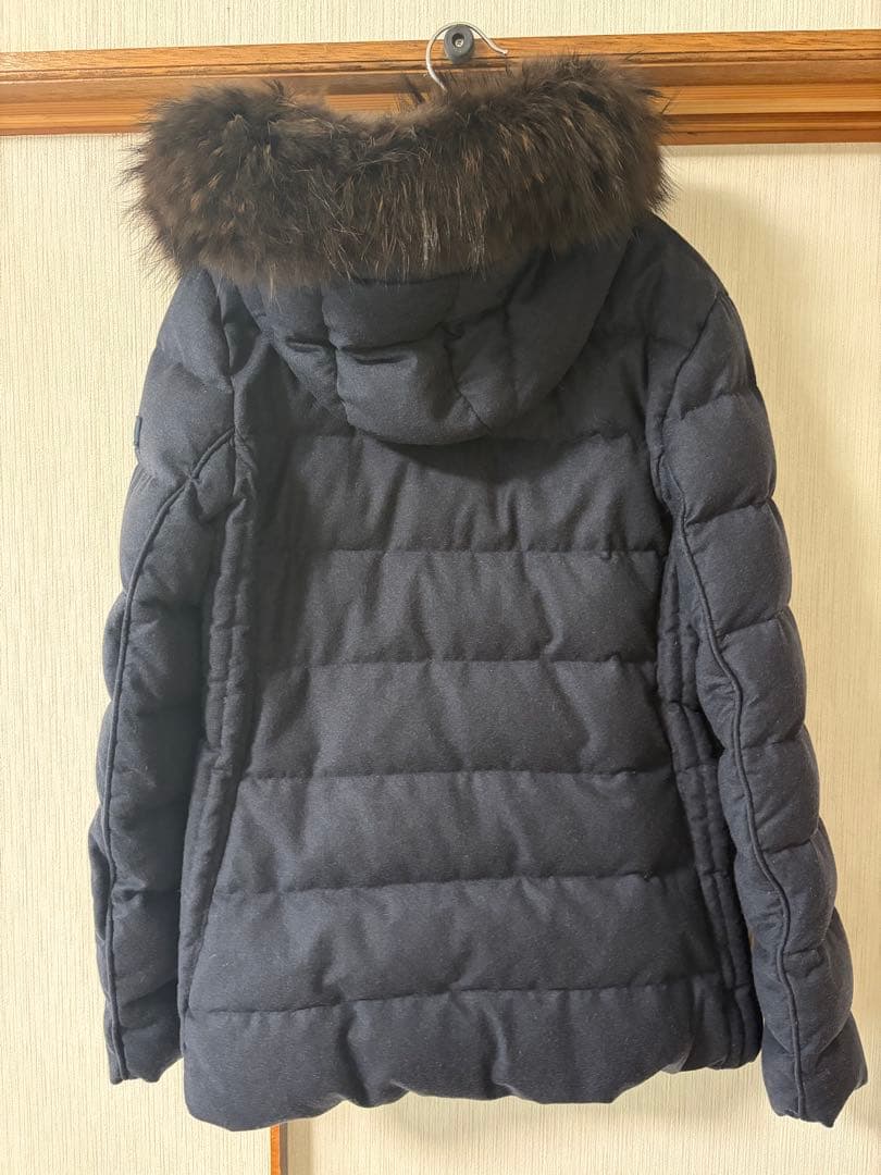 TATRAS ウールダウンジャケット　ネイビー　Lサイズ　(3)