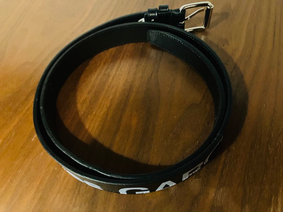 COMME des GARÇONS ロゴ入りベルト M