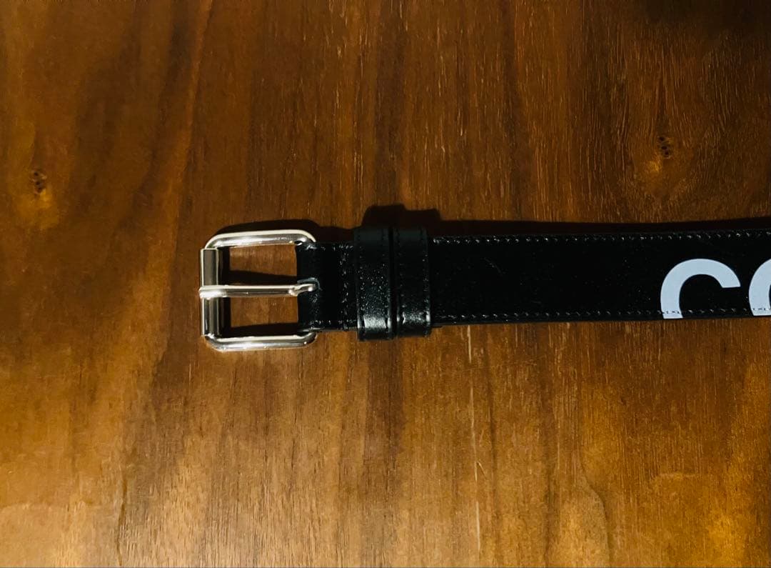 COMME des GARÇONS ロゴ入りベルト M