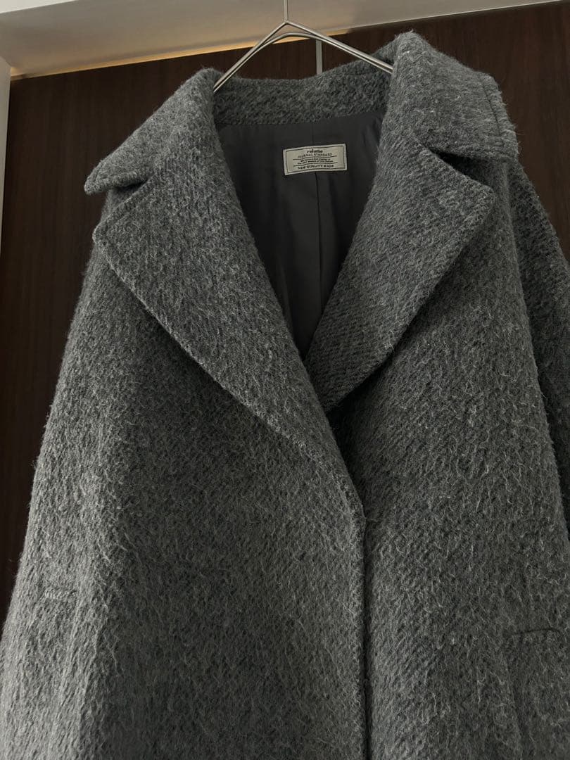 JOURNAL STANDARD 尾州ウールシャギーミドルコート 美品