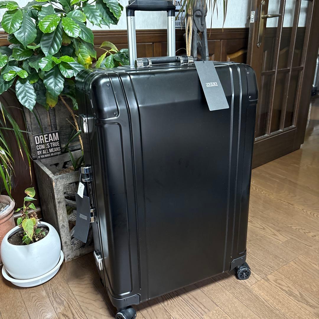 えでぃさま専用無骨なゼロハリバートンアルミ製スーツケースZRG28-BK 難あり