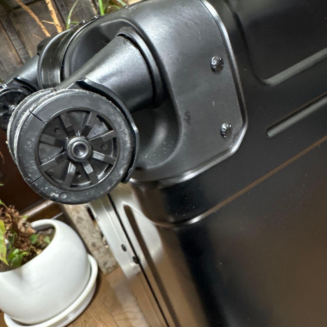 えでぃさま専用無骨なゼロハリバートンアルミ製スーツケースZRG28-BK 難あり