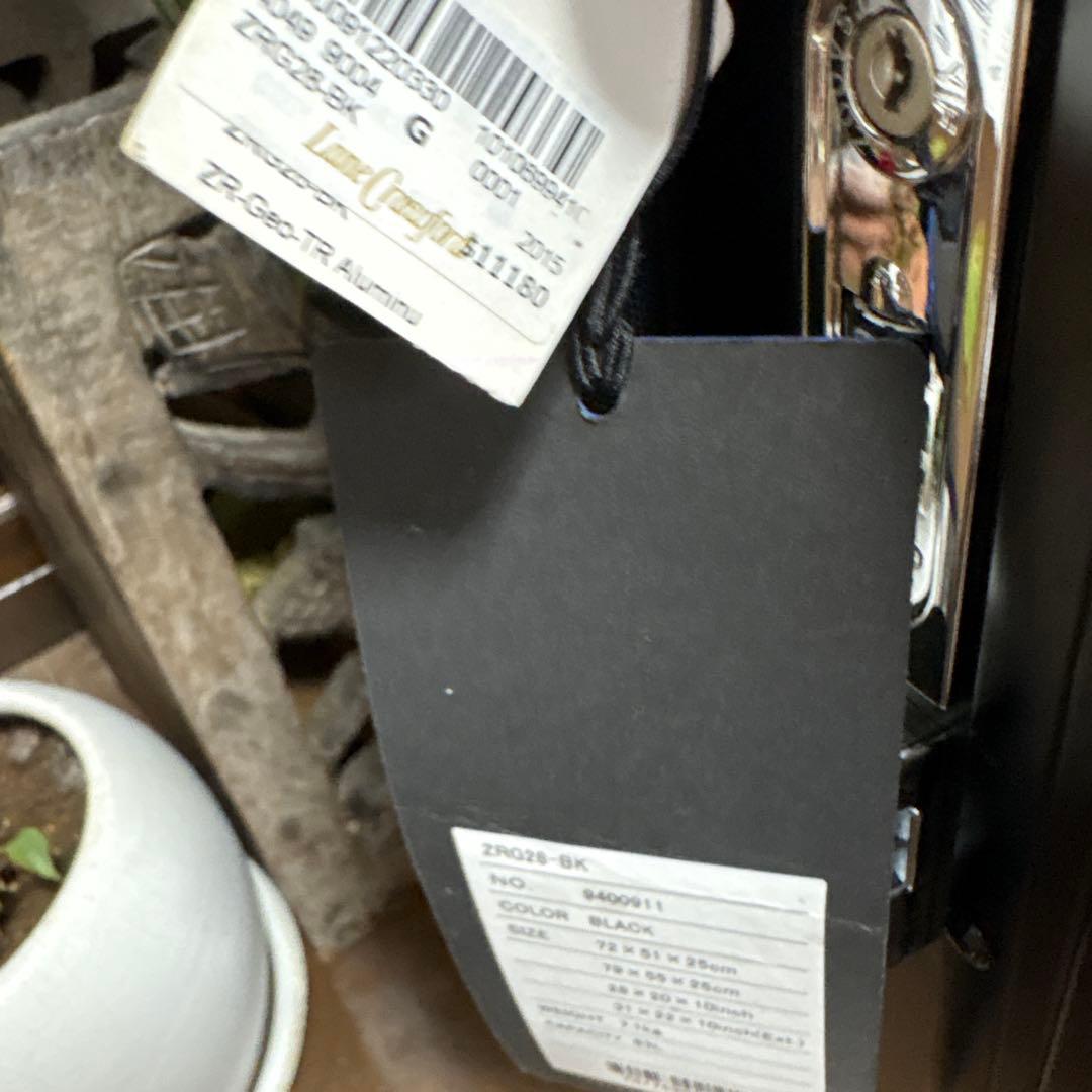 えでぃさま専用無骨なゼロハリバートンアルミ製スーツケースZRG28-BK 難あり