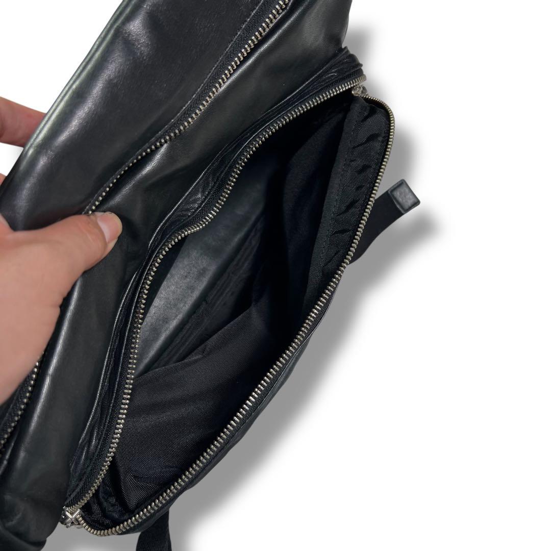 マスターピース メッセンジャーバッグ レザーバッグ 馬革