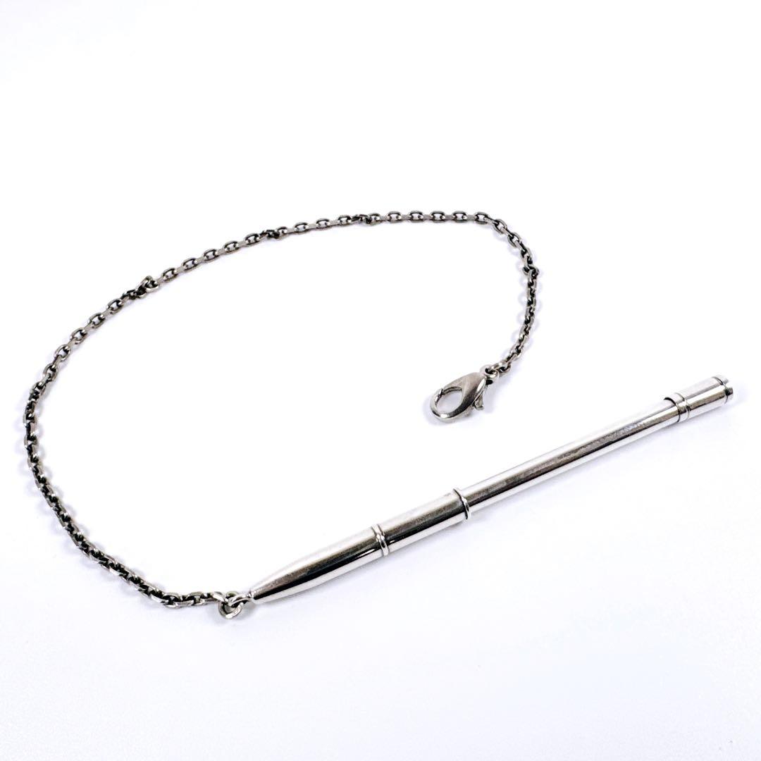 Hermes エルメス チェーン付き ボールペン シルバー