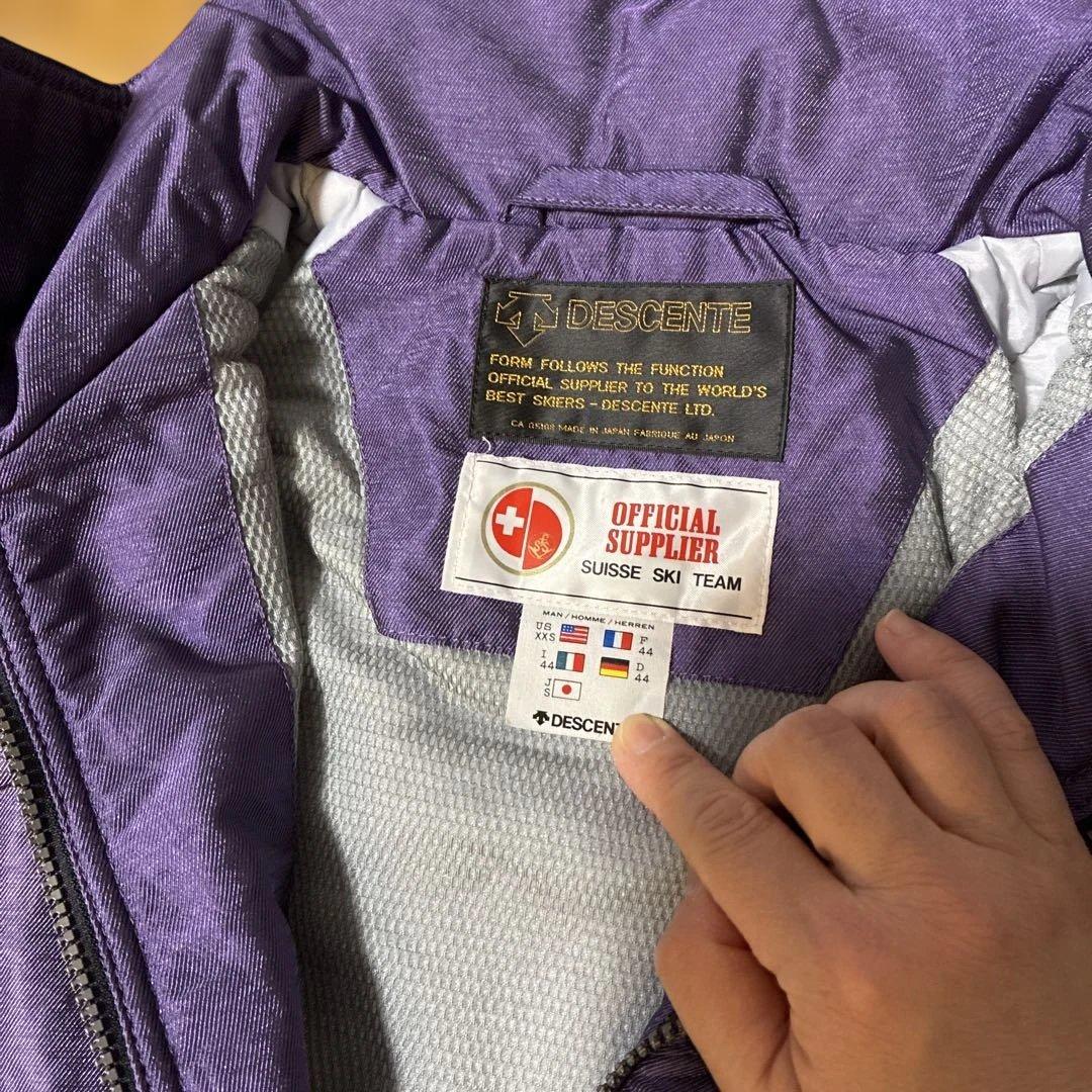 （572）【激レア】90s デサント スイスチーム 公式モデル Sサイズ