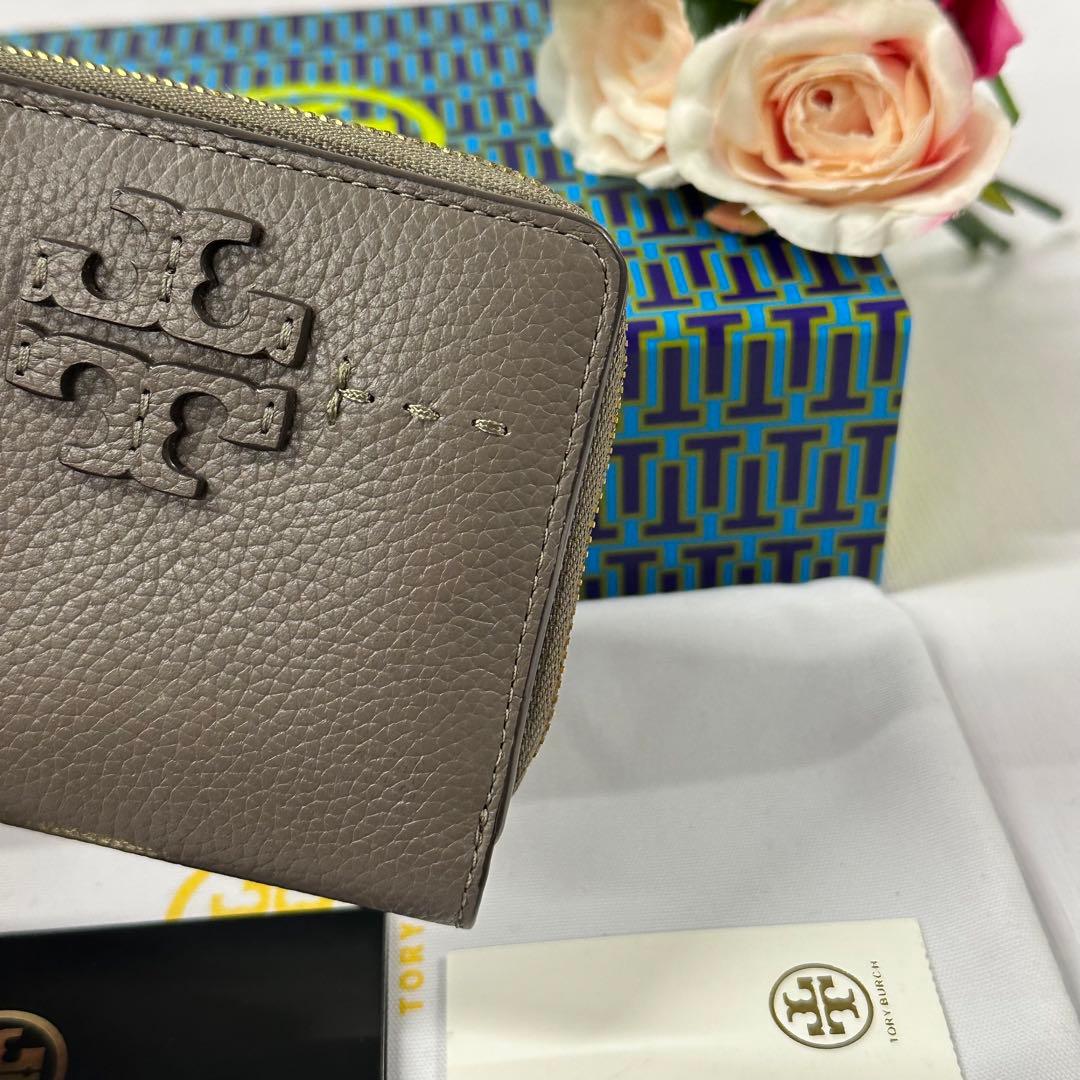 新品同様‼️ 現行　トリーバーチ　TORYBURCH 財布　折り財布　マックグロー