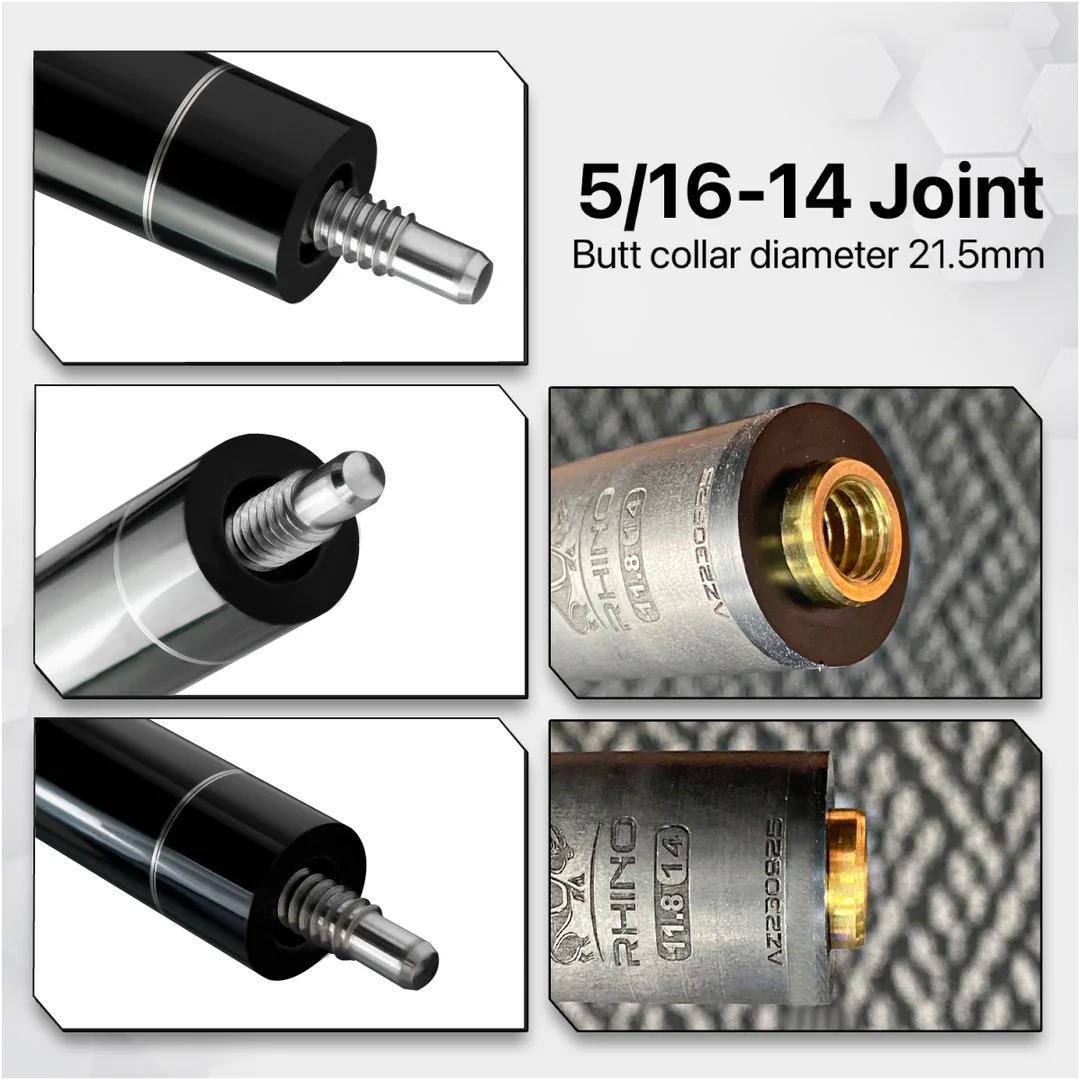 ※8月下旬入荷【Rhino】 ユナイテッド 11.8mm カーボン シャフト