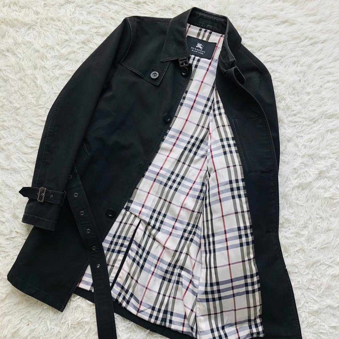 【大人気】バーバリーブラックレーベル★トレンチコート ノバチェック Lサイズ