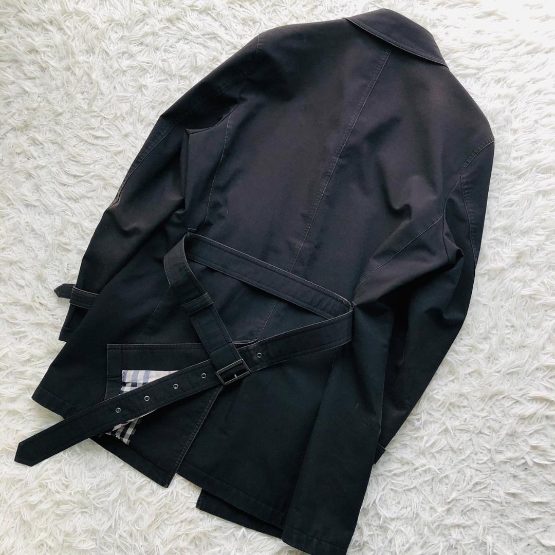 【大人気】バーバリーブラックレーベル★トレンチコート ノバチェック Lサイズ