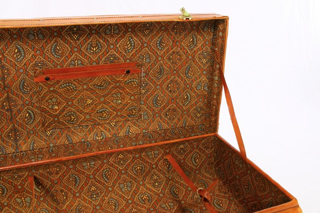 レザー風？旅行かばん クラシックスタイル