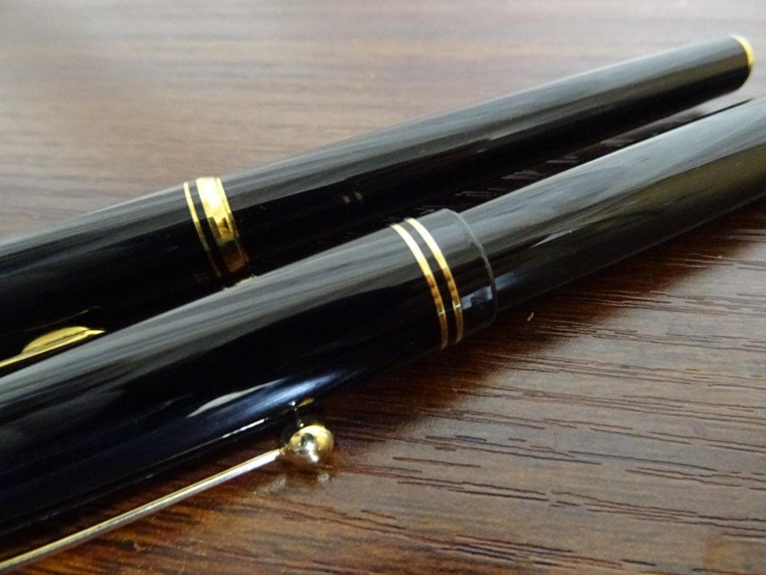 し*ん様 東004 PILOT 万年筆 2本 セット ペン先 14K-585