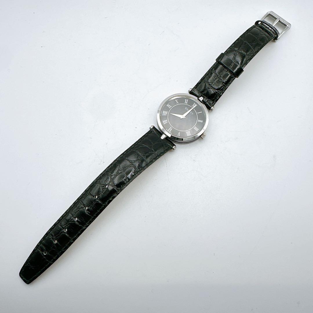 美品稼動品 グッチ GUCCI メンズ レディース 腕時計 黒文字盤 2040M