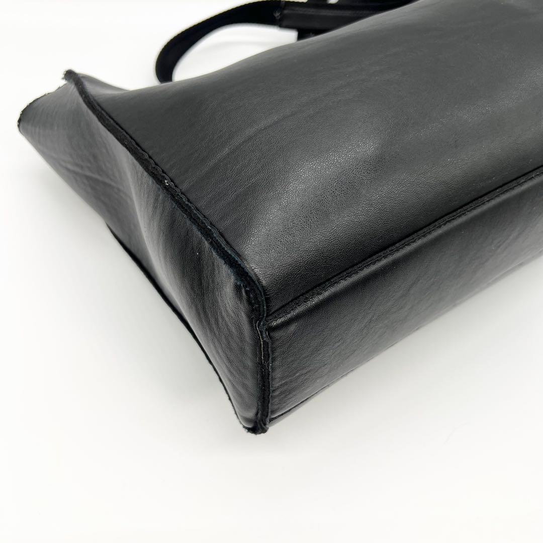 DIESEL HOLI-D SHOPPER EW トートバッグ ブラック A4可