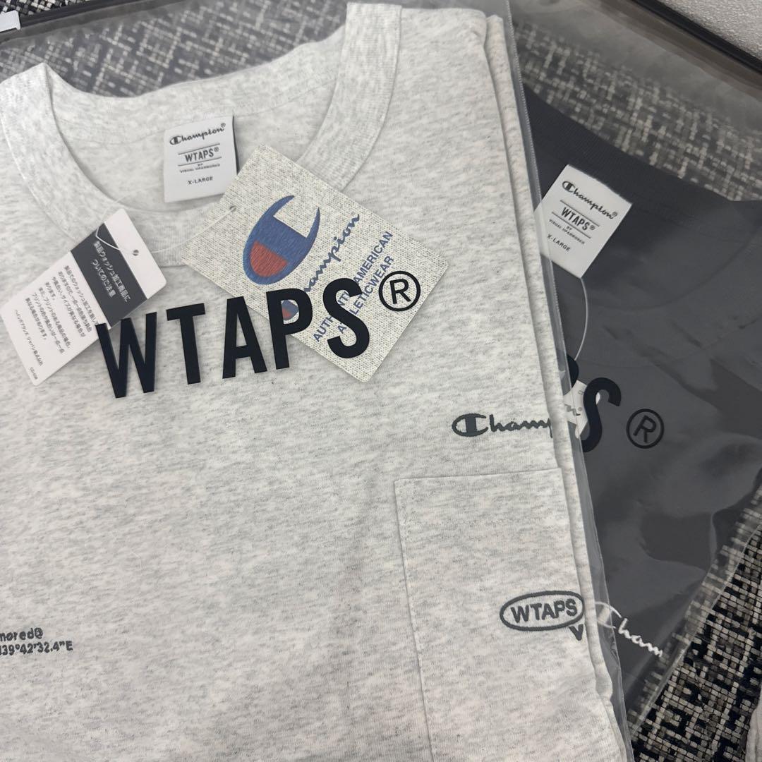 WTAPS x Champion Academy / LS / Cotton 黒