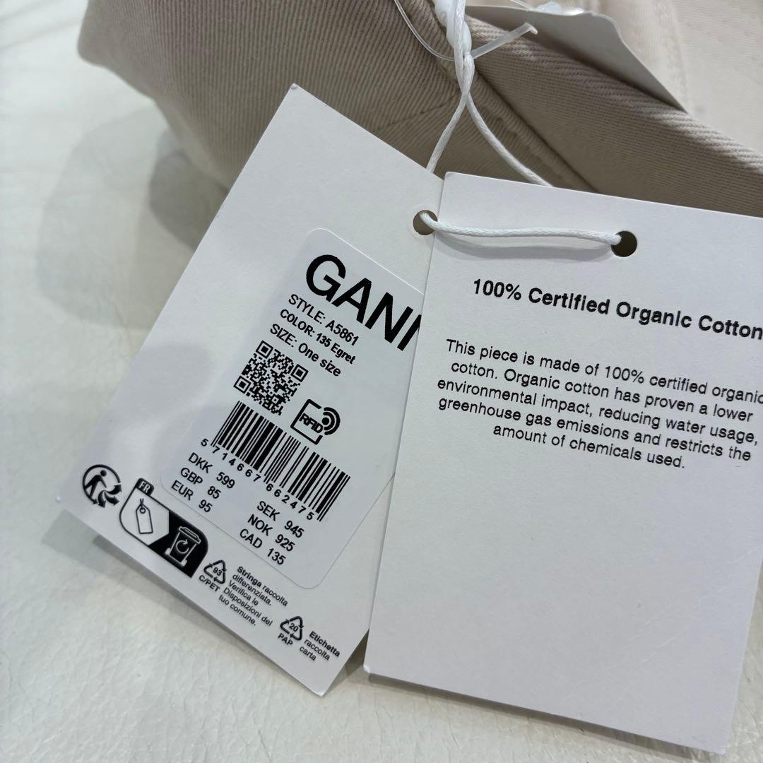 GANNI ガニー　キャップ