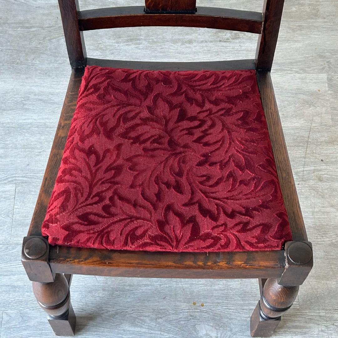 イギリス アンティーク 家具 ダイニング チェア 椅子 422A