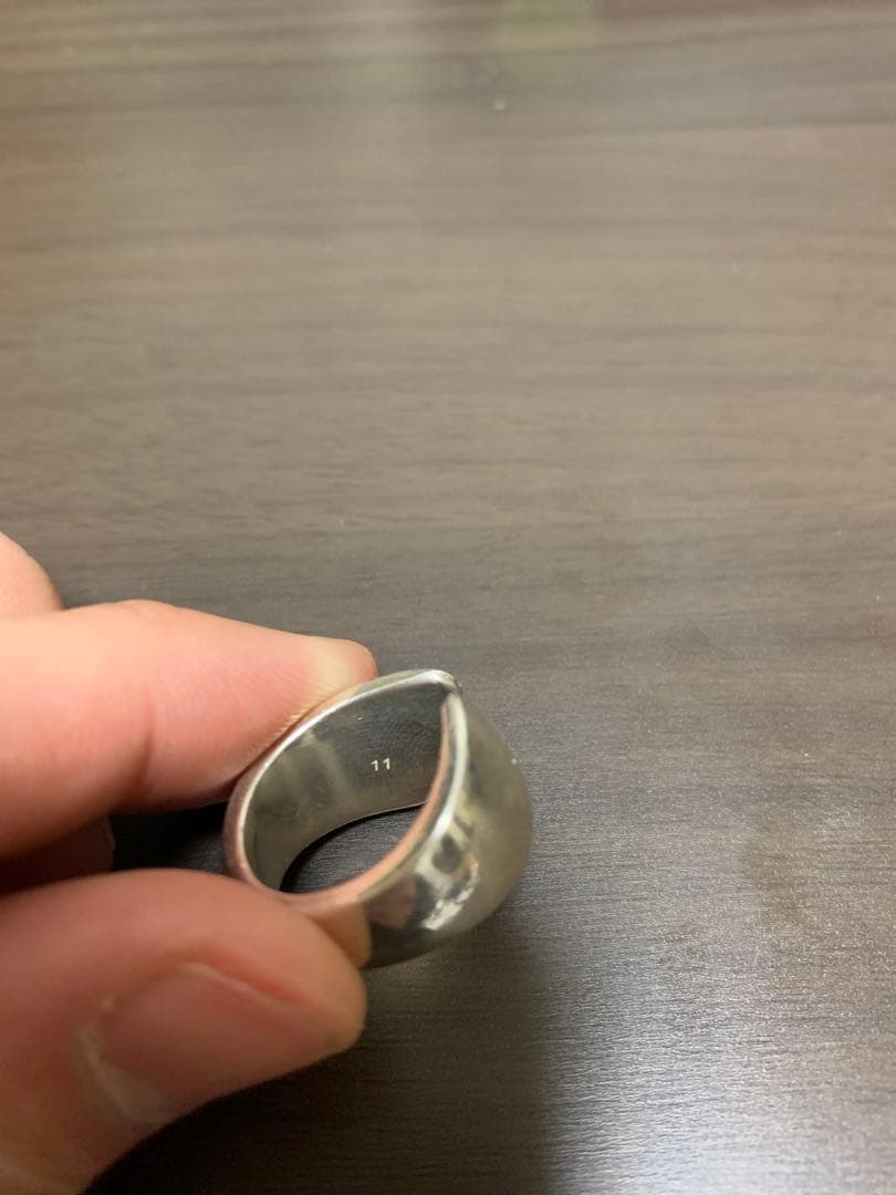 gucci シルバーアクセサリー　指輪　11号