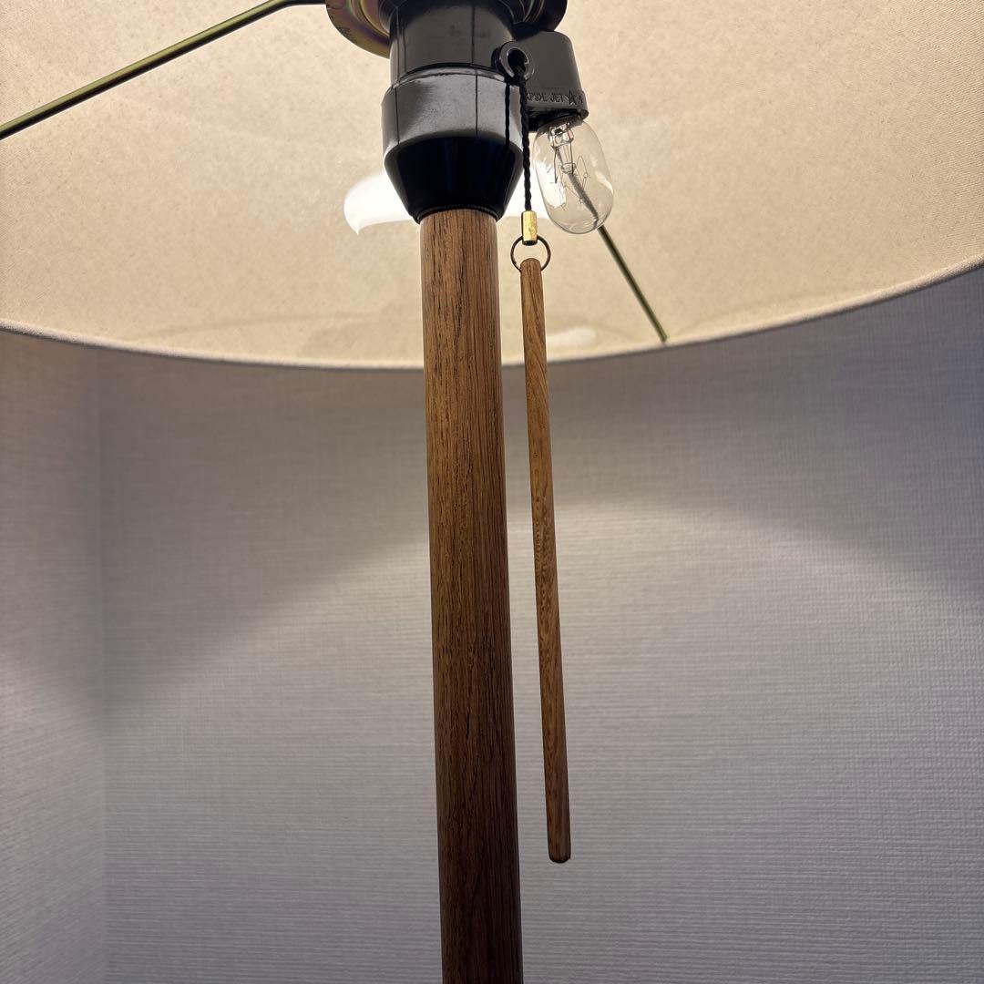 receno スタンドライト Oak＆LinenMix