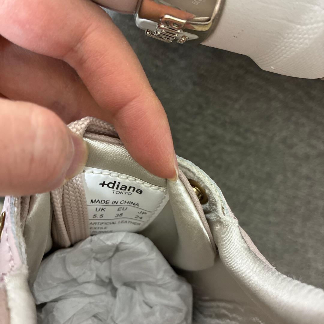 【〜2/8AM、新品】+diana IF 46545 PK3/PK1 スニーカー