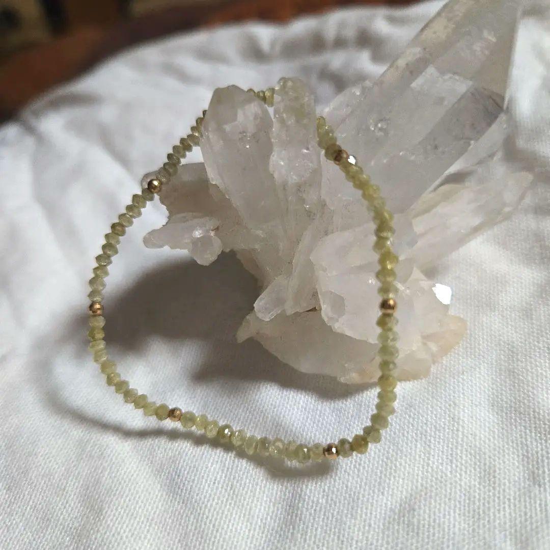 ゆ*こ様 イエローダイヤブレスレット