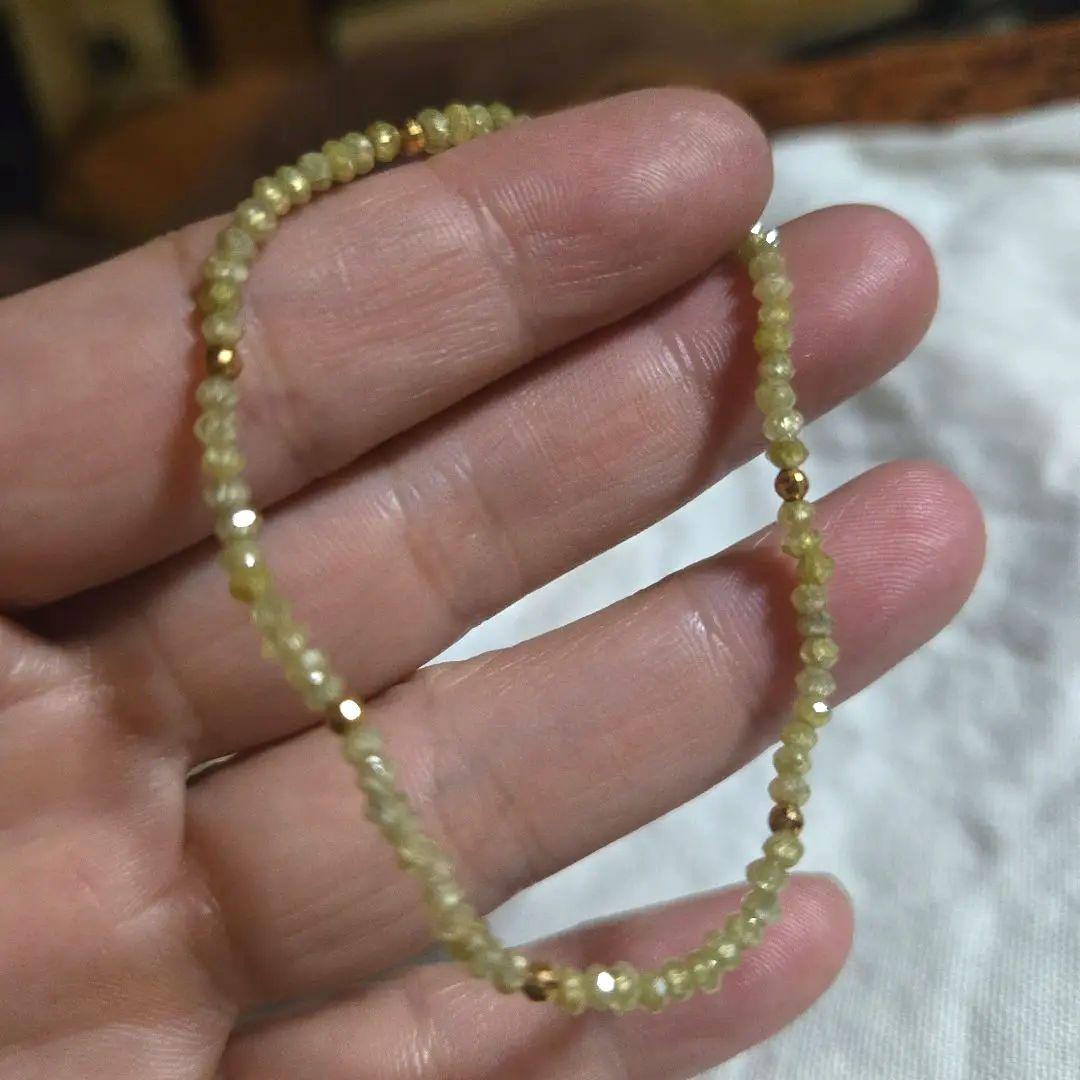 ゆ*こ様 イエローダイヤブレスレット