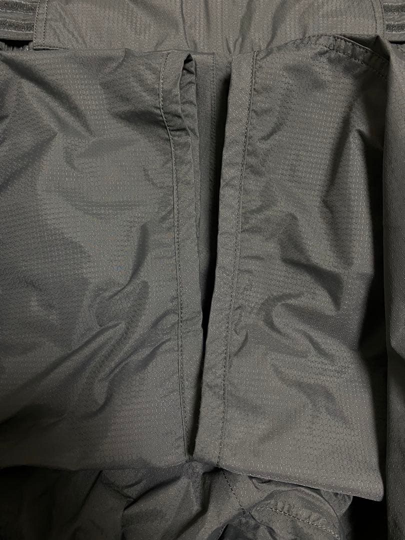 00s SALOMON　旧ロゴ　スキーウェア　セットアップ　M オレンジ　グレー