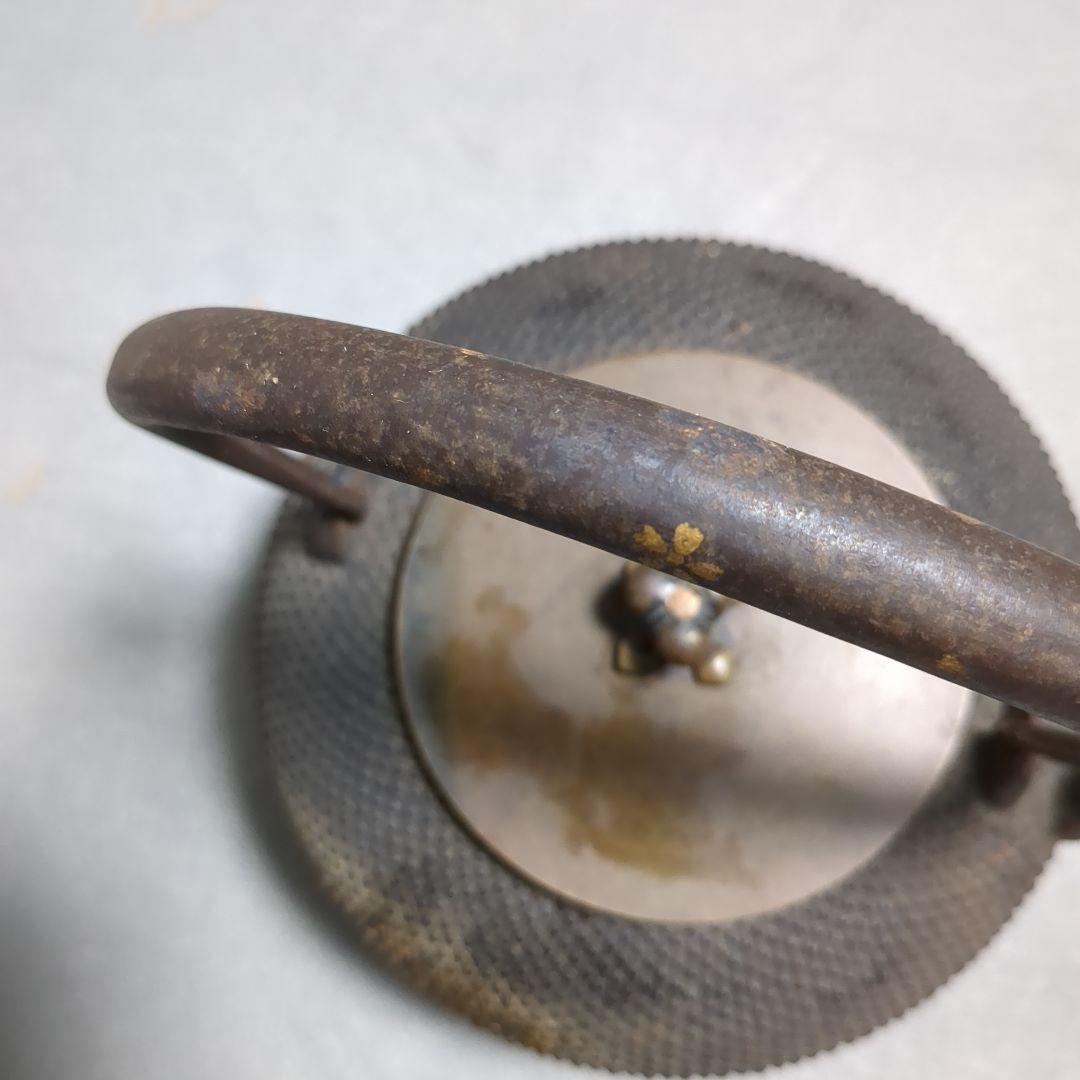 龍文堂のアラレ持ち手に桜金襴時代物