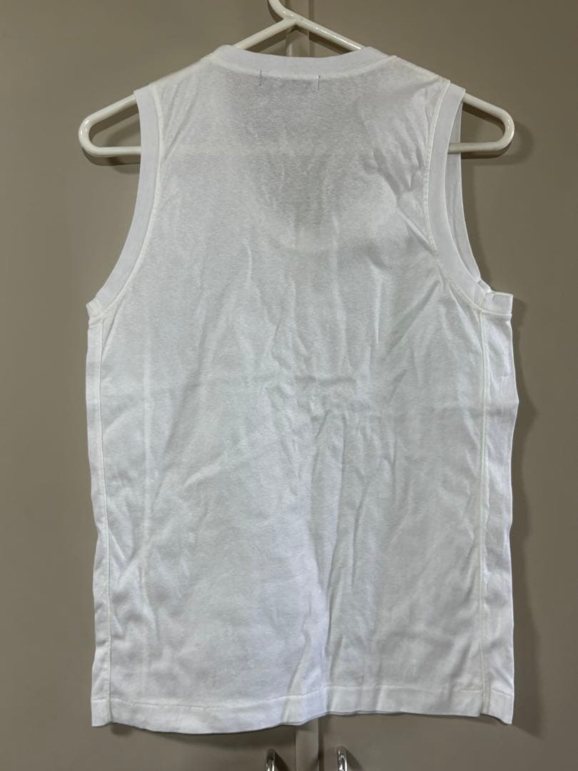80年代 Issey Miyake Men ホワイト タンクトップ