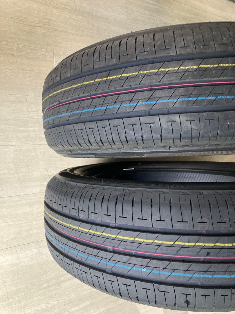 新車外し BS エコピア 195 60 17 送料込 走行11km 2本セット