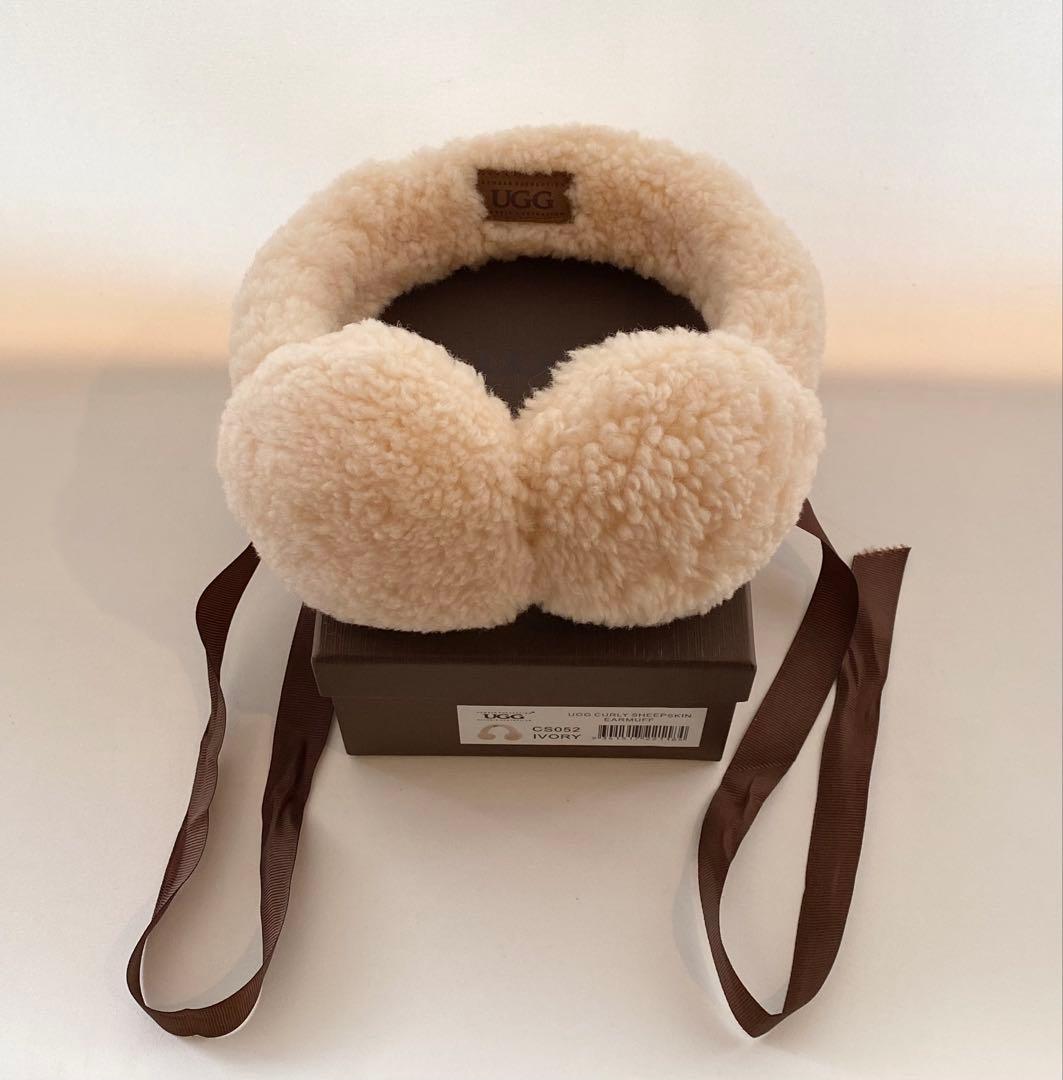 UGG イヤーマフ Earmuff アイボリー　アグ　オーストラリア