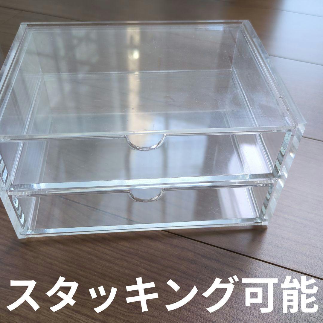 無印良品　アクリル　引き出し式小物収納　ペンスタンド　6個セット