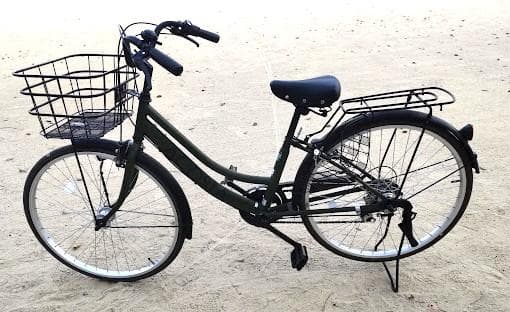 5段変速の26インチ自転車