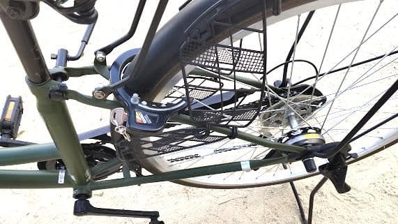 5段変速の26インチ自転車