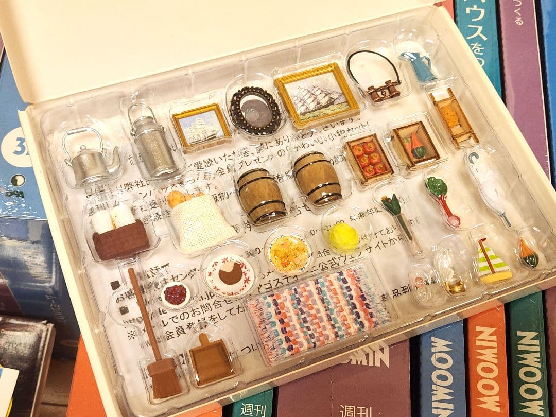 ムーミンハウスをつくる フルセット 1~100巻 ディアゴスティーニ 開封済あり