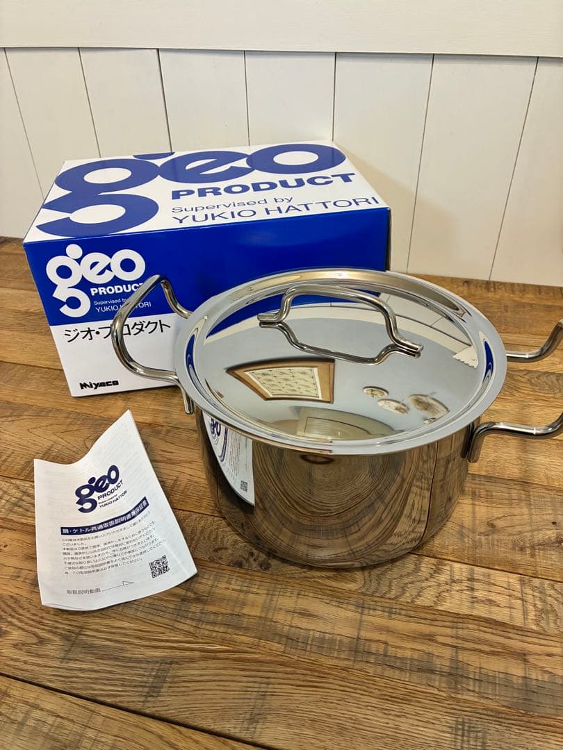 新品 geo PRODUCT ポトフ鍋 20cm GEO-20PF 両手ハンドル