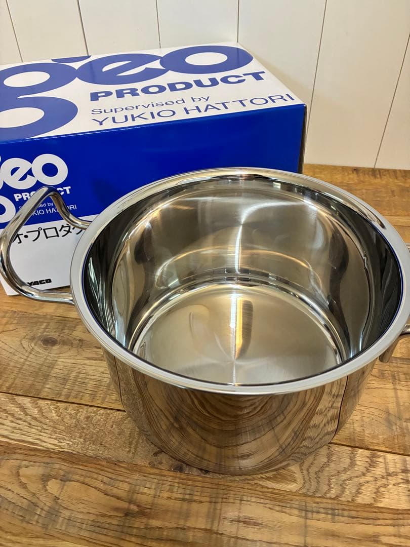新品 geo PRODUCT ポトフ鍋 20cm GEO-20PF 両手ハンドル