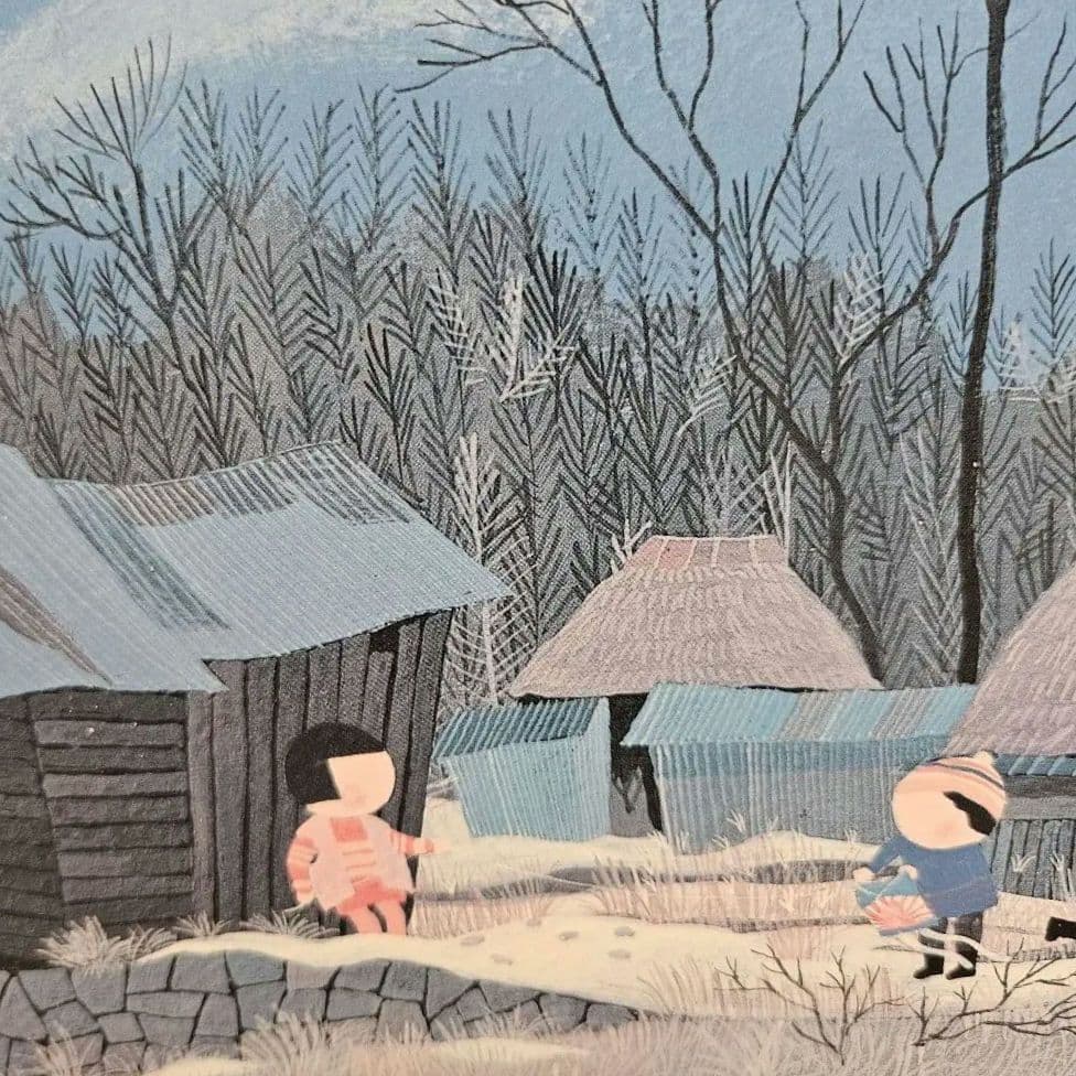 新品 未使用‼️ 原田泰治 シリアルナンバー 641/880 落款有り