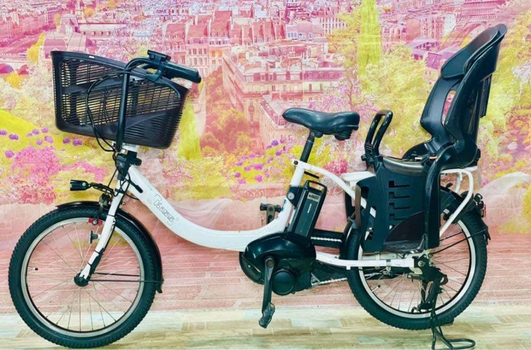 K2344 電動自転車ヤマハ パスキス 子供乗せ 20インチ 送料無料