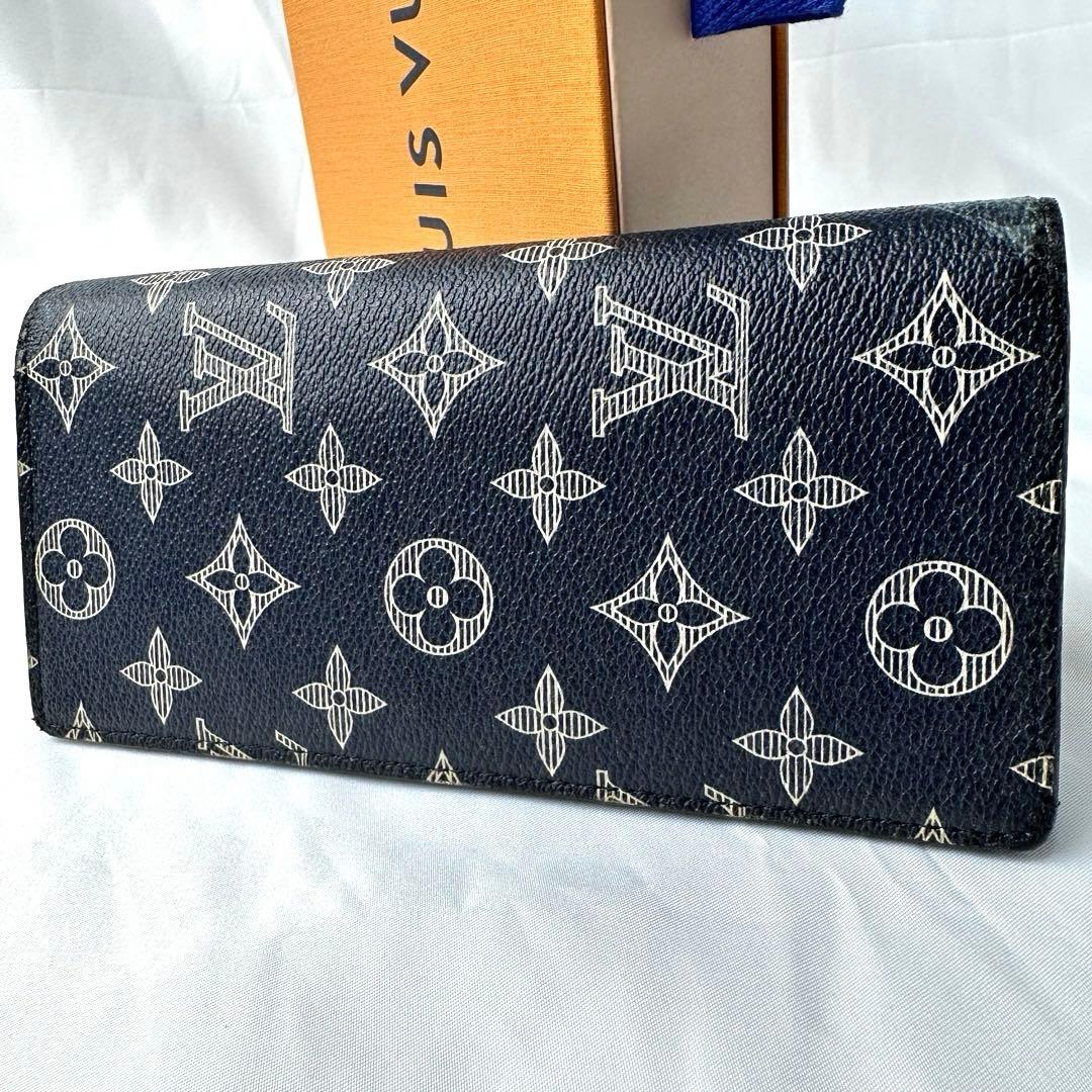 【美品】 ルイヴィトン 長財布 チャップマンブラザーズ ブラザ サバンナ 箱付
