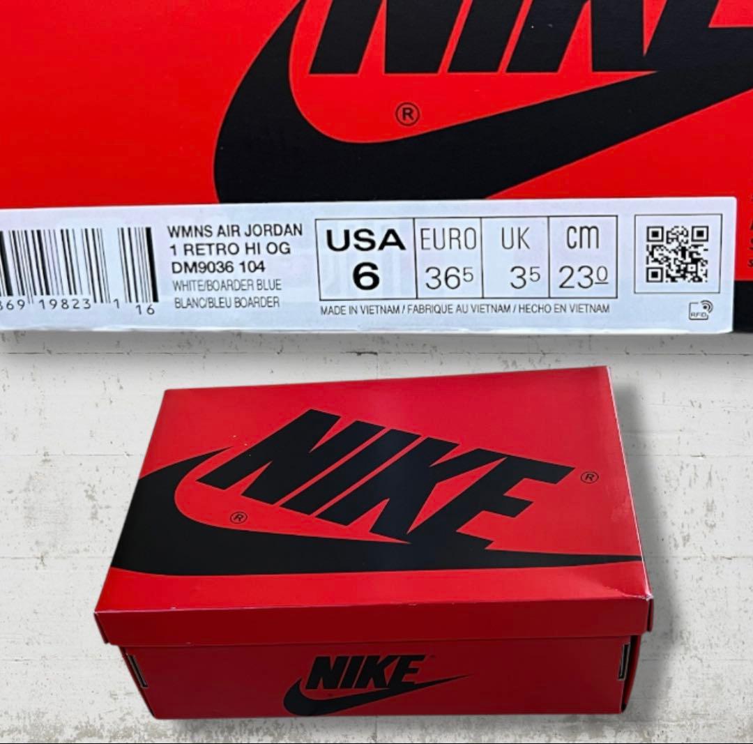 靴 Nike Women's Air Jordan 1High OG \"Denim\"