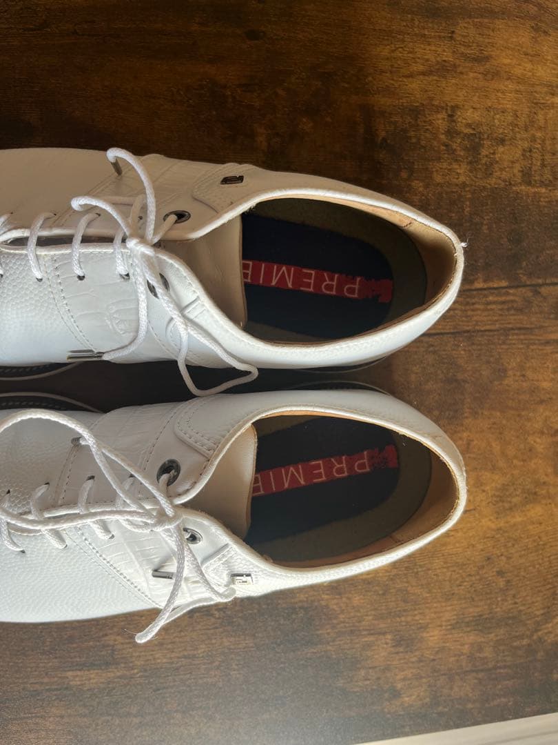 FJ ドライブジョイ プレミアパッカード LACED 26.5cm Ｗ　ホワイト