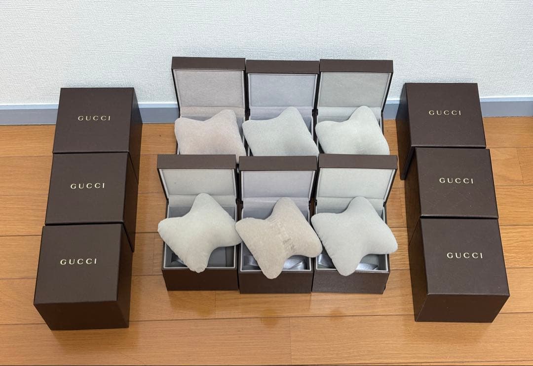 GUCCI 腕時計 空箱　6個