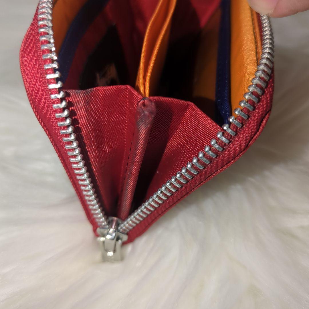 【激レア】STUSSY x PORTER ジップウォレット　ホワイト